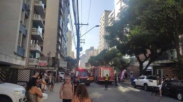 A causa do incêndio ainda não foi descoberta - Reprodução/Pedro Henrique Fonseca