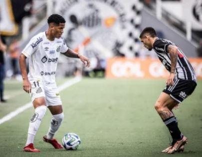 Imagem Santos empata sem gols com o Atlético-MG