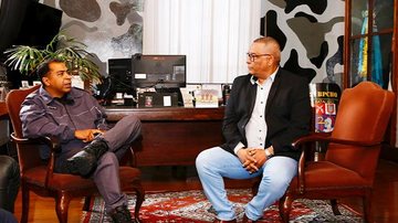 Reunião com o Comando Geral da Polícia Militar Reforço na segurança pública - Divulgação PMG