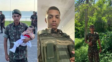Soldado Marcos Muryllo, morto durante operação da PM em comunidade no Guarujá no domingo (11). Familiares refutam versão da polícia Capa - “Se fosse branco em Pitangueiras estaria vivo”, desabafa irmã de soldado morto por PMs em comunidade no Guarujá Vária - Imagem: Acervo Familiar / Marcus Muryllo