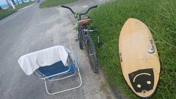 O surfista saiu da água gritando "pega ladrão" e contou com o suporte da GCM, que passava pelo local dos fatos - Divulgação Prefeitura