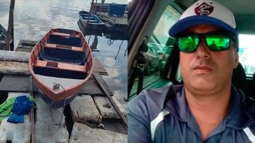 Victor Carlos dos Santos Lopes, de 48 anos, está desaparecido há uma semana Pescador desaparecido - Arquivo pessoal