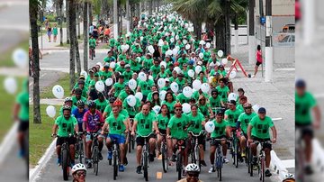 Semana dos ciclistas deve reunir mais de um milhão de pessoas na baixada santista e litoral sul Semana dos ciclistas - Divulgação