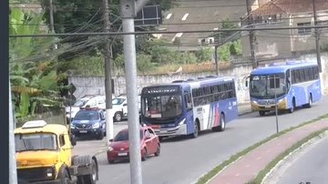 Roubo do veículo teve início da rua Miguel Rocha Correa, esquina com a avenida Nossa Senhora de Fátima, na Caneleira Câmeras de monitoramento auxiliam na recuperação de veículo roubado em Santos Imagem de via de Santos - CCO/Prefeitura de Santos