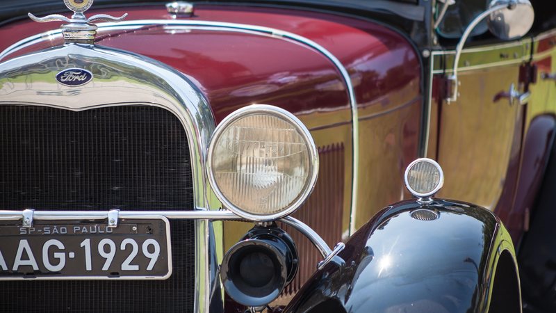 Neste sábado (20) o Clube de Automóveis Antigos de Santos realiza evento no Centro Histórico de Santos Ford 1929 Ford 1929, carro considerado relíquia pelos entusiastas de automóveis antigos - Reprodução/pixabay