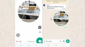Recurso permitirá que os usuários do app comuniquem-se de um novo jeito WhatsApp vídeo - Reprodução