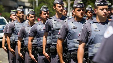 Para participar, os candidatos devem ter entre 17 e 30 anos Governo de SP abre concurso público para 2.700 soldados da Polícia Militar Policiais militares de São Paulo - Edson Lopes Jr./A2