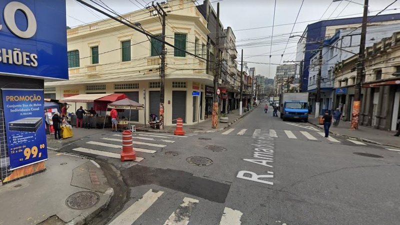 Santos: trecho da rua Amador Bueno será interditado devido às obras do VLT