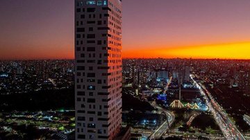 Nova matriz ocupa meio andar do edifício comercial mais alto da capital paulista. - Reprodução/Construtora Porte