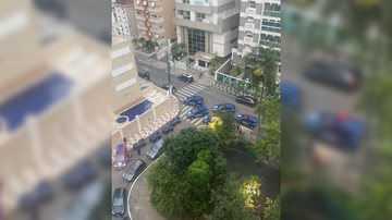 Ação da Guarda Civil Municipal resultou na prisão dos dois homens  Ação da GCM no Embaré - Divulgação