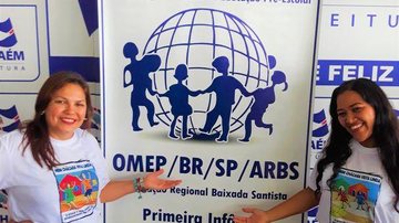 professoras - Ana Carolina de Souza Sebastião e Andrea Rodrigues Santana Santos - Divulgação/PMB