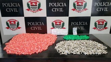 traficante ainda guardava rifas que ajudam a custear organizações criminosas - Divulgação/ Deinter 6