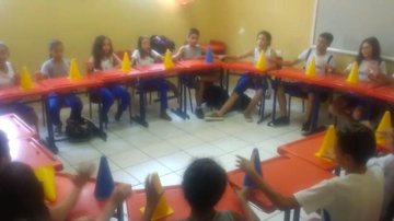 “Escravos de Jó” foi realizado com os alunos dos 6º e 7º anos - Colégio Caiçara