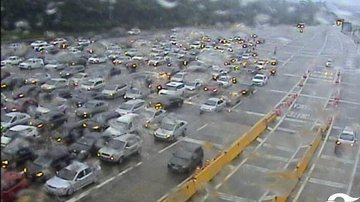 Imagem Anchieta Imigrantes: operação comboio na subida