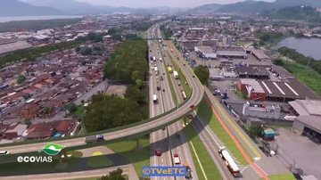 Obras contemplam continuidade da remodelação da entrada de Santos - Divulgação