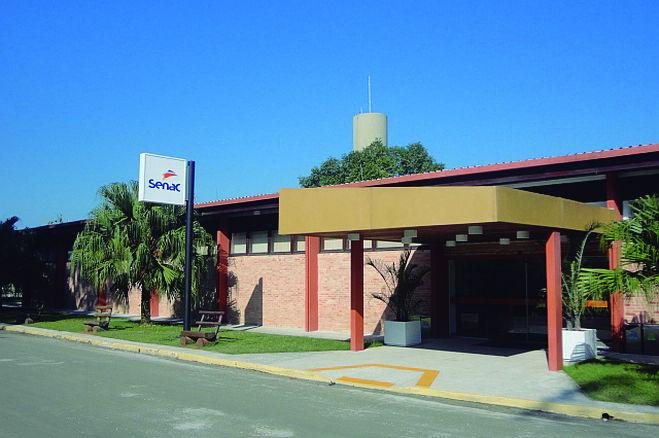 O Senac fica dentro do Sesc Bertioga - Divulgação