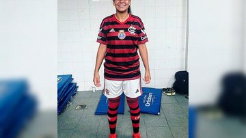 A lateral-esquerda Mariana Caroline Sant’ana, de 25 anos - Arquivo pessoal / Robson Nascimento