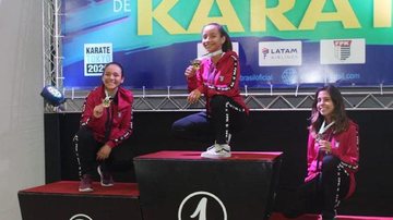 Catarina Costa Peres, Maria Eduarda Costa Peres e Fernanda Viana Rivera - Divulgação