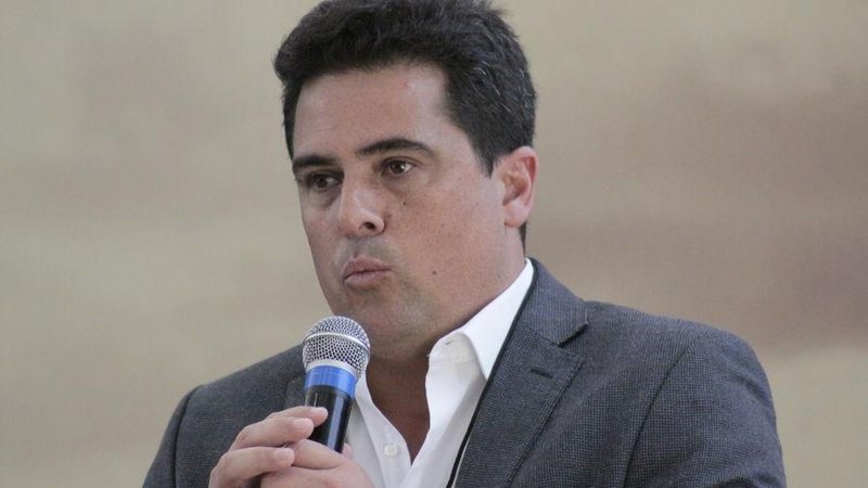 O prefeito de São Sebastião, Felipe Augusto - Reginaldo Pupo