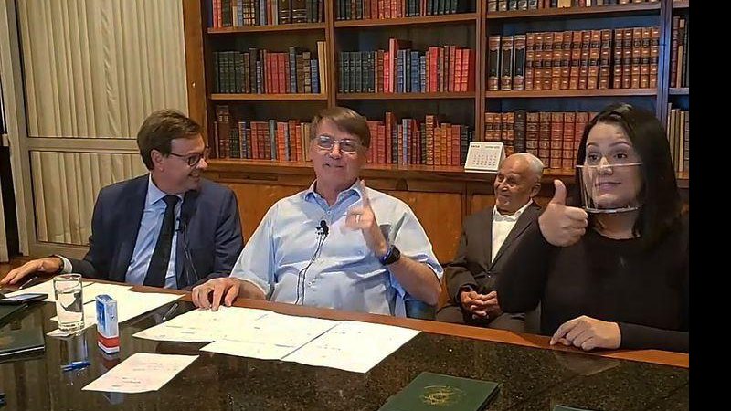© Live Jair Bolsonaro 13.08.2020