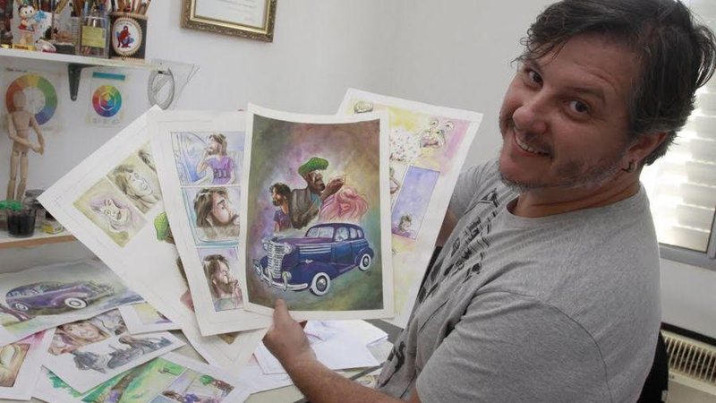 Alex Sander lança HQ no início de 2019 - Divulgação