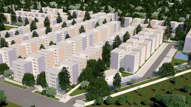 Projeto do Condomínio Caminho das Árvores - Divulgação/PMB