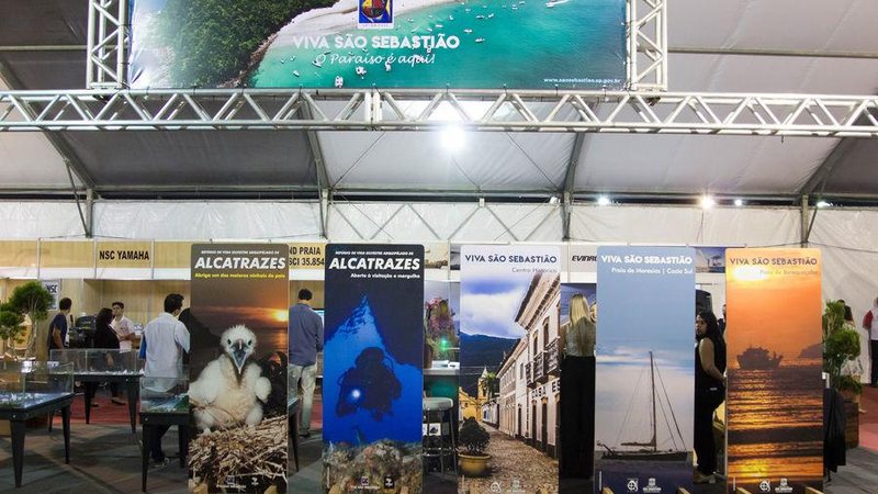 O Boat Show atrai amantes do mundo náutico em São Sebastião - Divulgação/PMSS