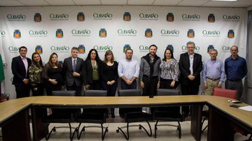 Reunião para formalização da Faculdade de Medicina de Cubatão - Divulgação/PMC