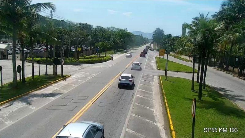Rodovia Rio Santos, trecho de Boracéia - Reprodução DER