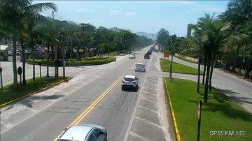 Rodovia Rio Santos, trecho de Boracéia - Reprodução DER