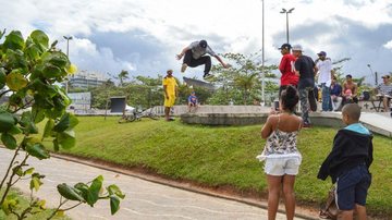 Evento reuniu skatistas e simpatizantes em um domingo de esporte na Pista de Skate - Rodrigo Bigo
