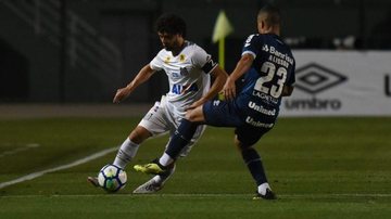 Pelo Campeonato Brasileiro, Santos empatou em 0 x 0 com o Grêmio na noite de 6 de setembro, no Pacaembu - Ivan Storti/Santos Futebol Clube