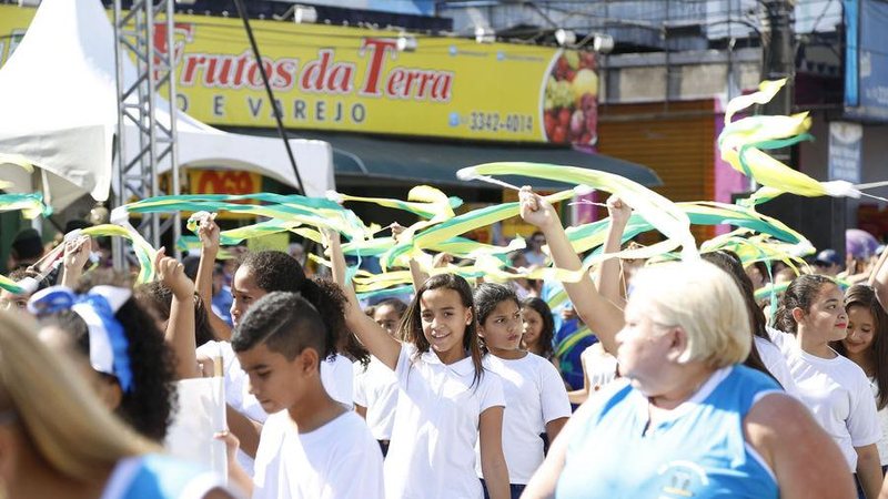 Desfile da Semana da Pátria 2017 em Guarujá - Helder Lima/PMG