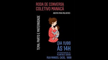 Coletivo feminista existente há dois anos traz conversa aberta à mulheres interessadas no tema - Divulgação