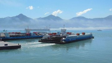 Prefeito reclamou de atrasos na travessia e problemas mecânicos e elétricos em duas das cinco balsas - Divulgação/PMI