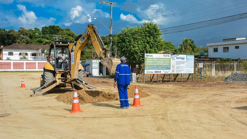 Início das obras no Jardim Albatroz I - Diego Bachiéga/PMB