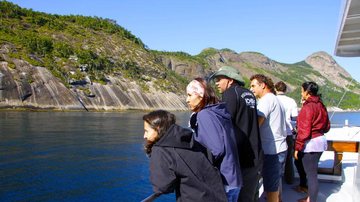 Operadores de turismo em visita técnica ao Arquipélago dos Alcatrazes - Reginaldo Pupo