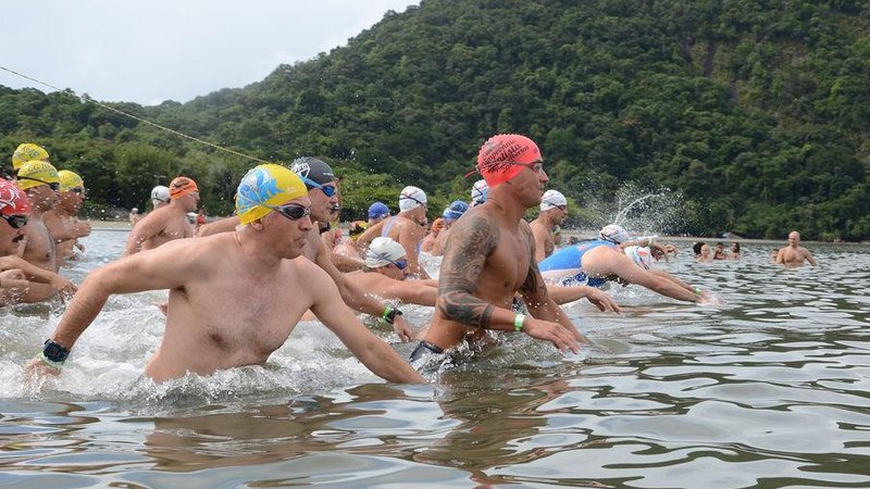 Mais de 500 atletas são esperados para as provas de natação em águas abertas - Renata de Brito/PMB