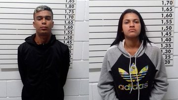 Welington e Lais foram presos em flagrante - Divulgação/Polícia Civil