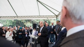 O governador Márcio França participa da comemoração do Dia Mundial do Meio Ambiente - Diogo Moreira/ESP