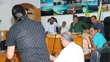 A proposta, do vereador Gleivison Gaspar, recebeu parecer contrário da Comissão de Justiça - Divulgação/Câmara de São Sebastião