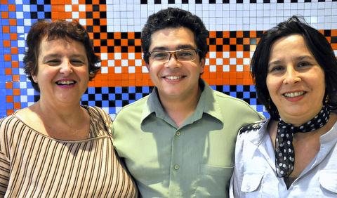 O trio traz o ritmo dançante e acrescentam o violão e o cavaquinho para dar mais volume sonoro - Divulgação