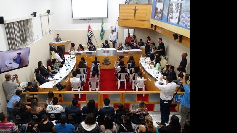 Primeira reunião dos novos Jovens Vereadores está marcada para o dia 4 de maio - Divulgação/Câmara de Caraguatatuba