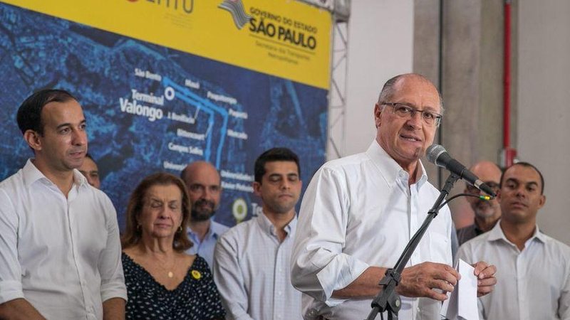 Edital das obras de mais um trecho do (VLT), entre Conselheiro Nébias e Valongo, foi liberado - Divulgação/Portal do Governo