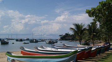 Praia de Santa Tereza, cenário do Festival da Sardinha - Divulgação/PMI