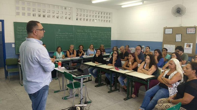 Professores de duas unidades de ensino participaram das atividades, na quarta-feira, 14 - Divulgação/Sobloco