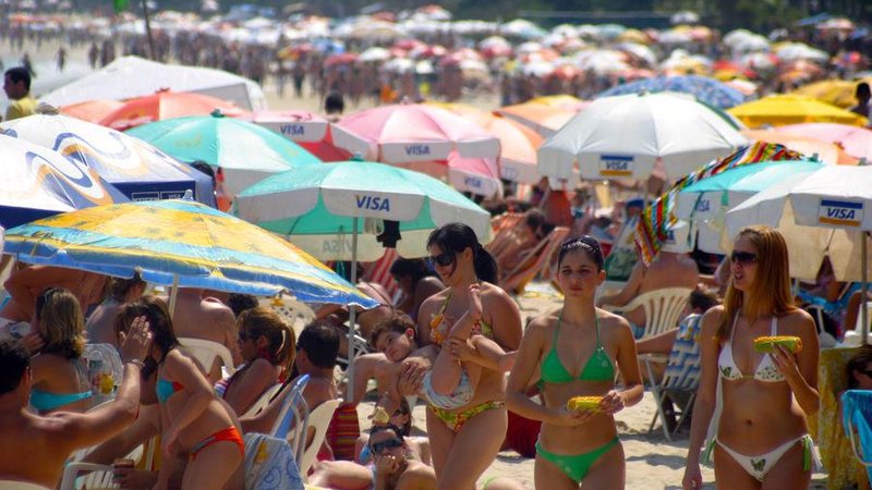 Praia de Maresias, na manhã deste sábado, 29 - Reginaldo Pupo