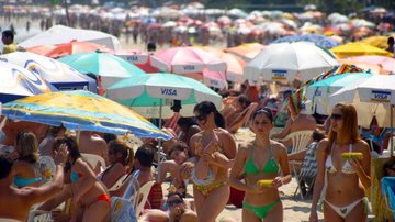 Praia de Maresias, na manhã deste sábado, 29 - Reginaldo Pupo