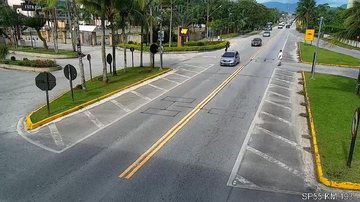 Rio-Santos na tarde desta sexta-feira - Divulgação/DER