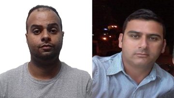 Marcos Ferreira da Silva (à esquerda) matou Gerson Barbosa com duas facadas - Divulgação/Polícia Civil